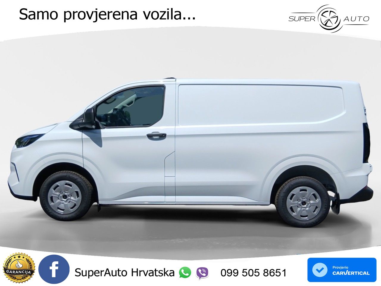 Ford Transit Custom Van 320S Trend 136PS M6 FWD SWB 136 KS