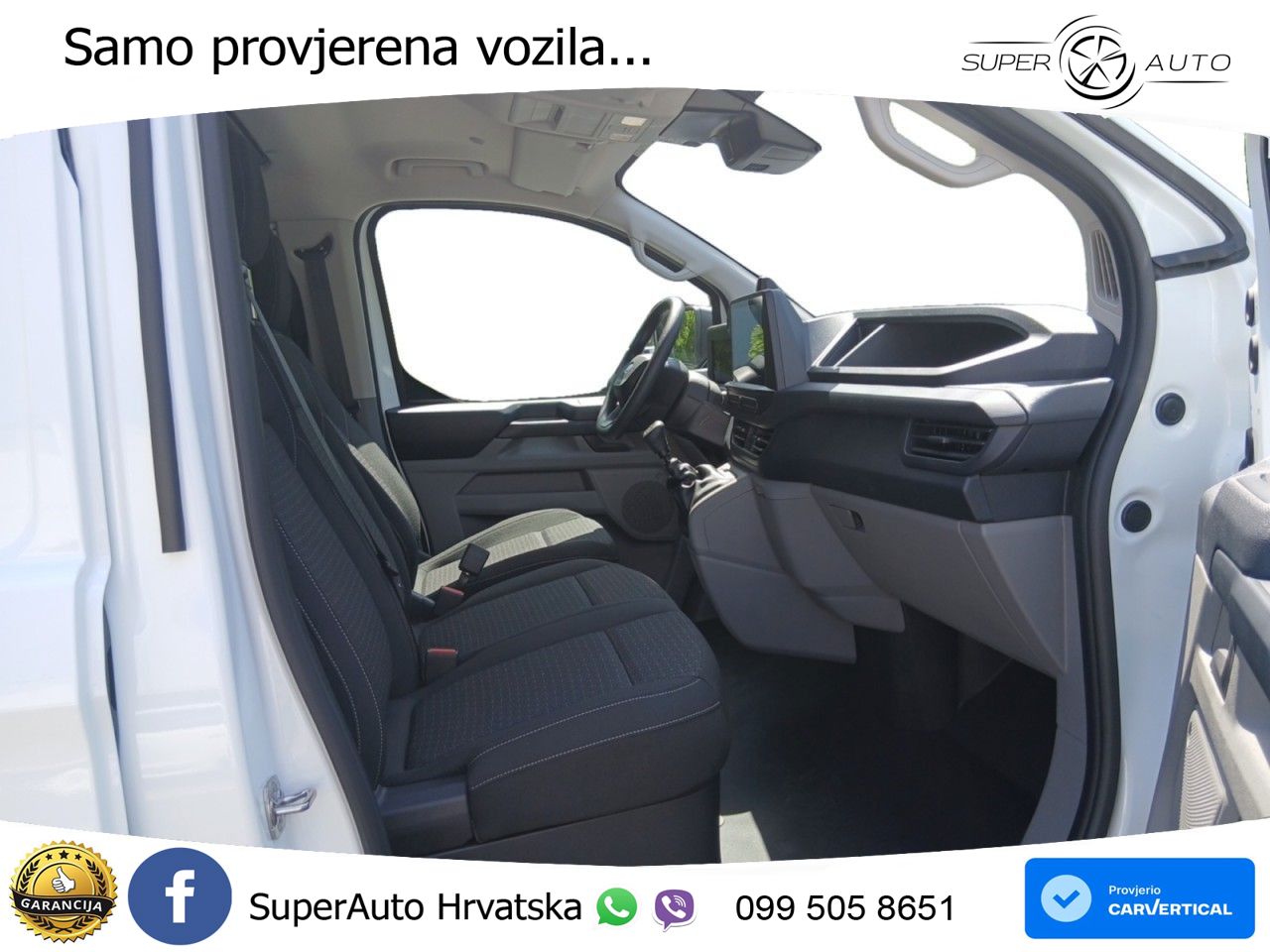 Ford Transit Custom Van 320S Trend 136PS M6 FWD SWB 136 KS