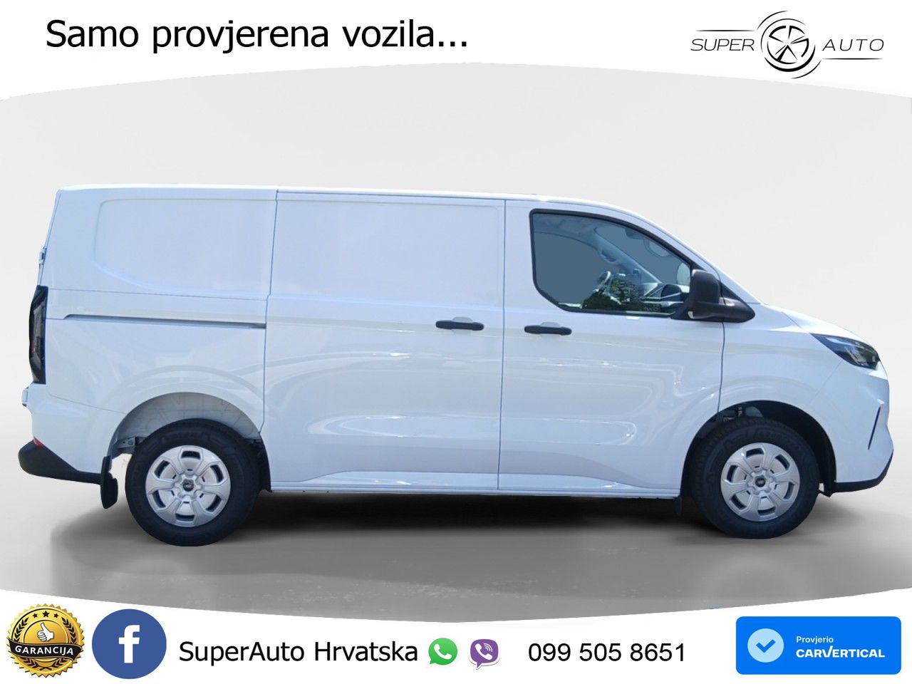 Ford Transit Custom Van 320S Trend 136PS M6 FWD SWB 136 KS