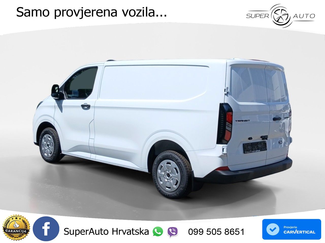 Ford Transit Custom Van 320S Trend 136PS M6 FWD SWB 136 KS