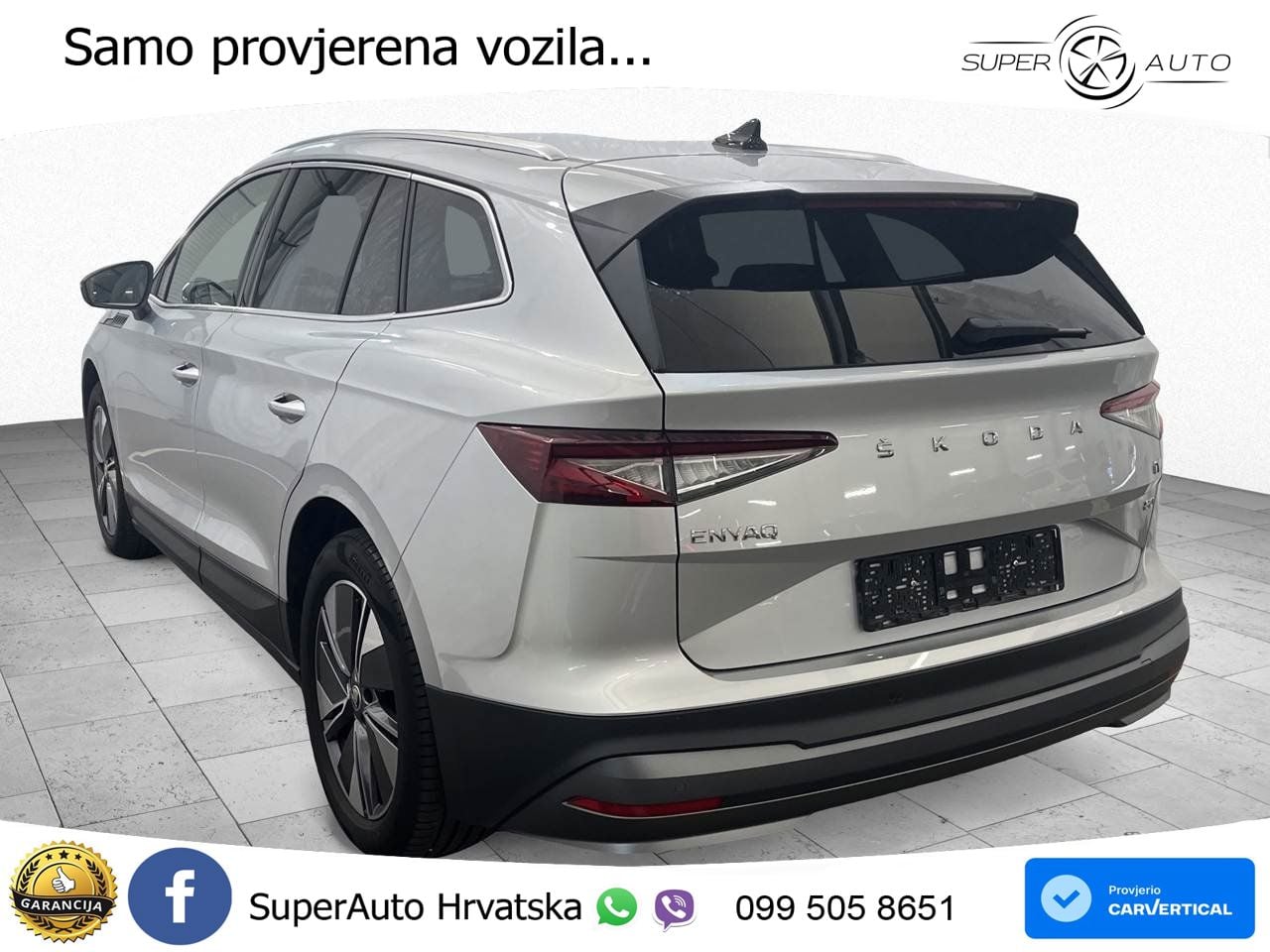 Škoda Enyaq iV 80 82 kWh (204 KS) Suite LED+GR SJED+ACC