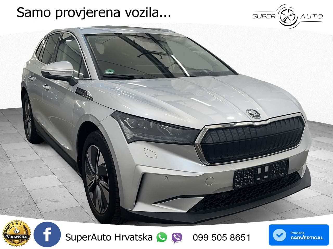 Škoda Enyaq iV 80 82 kWh (204 KS) Suite LED+GR SJED+ACC