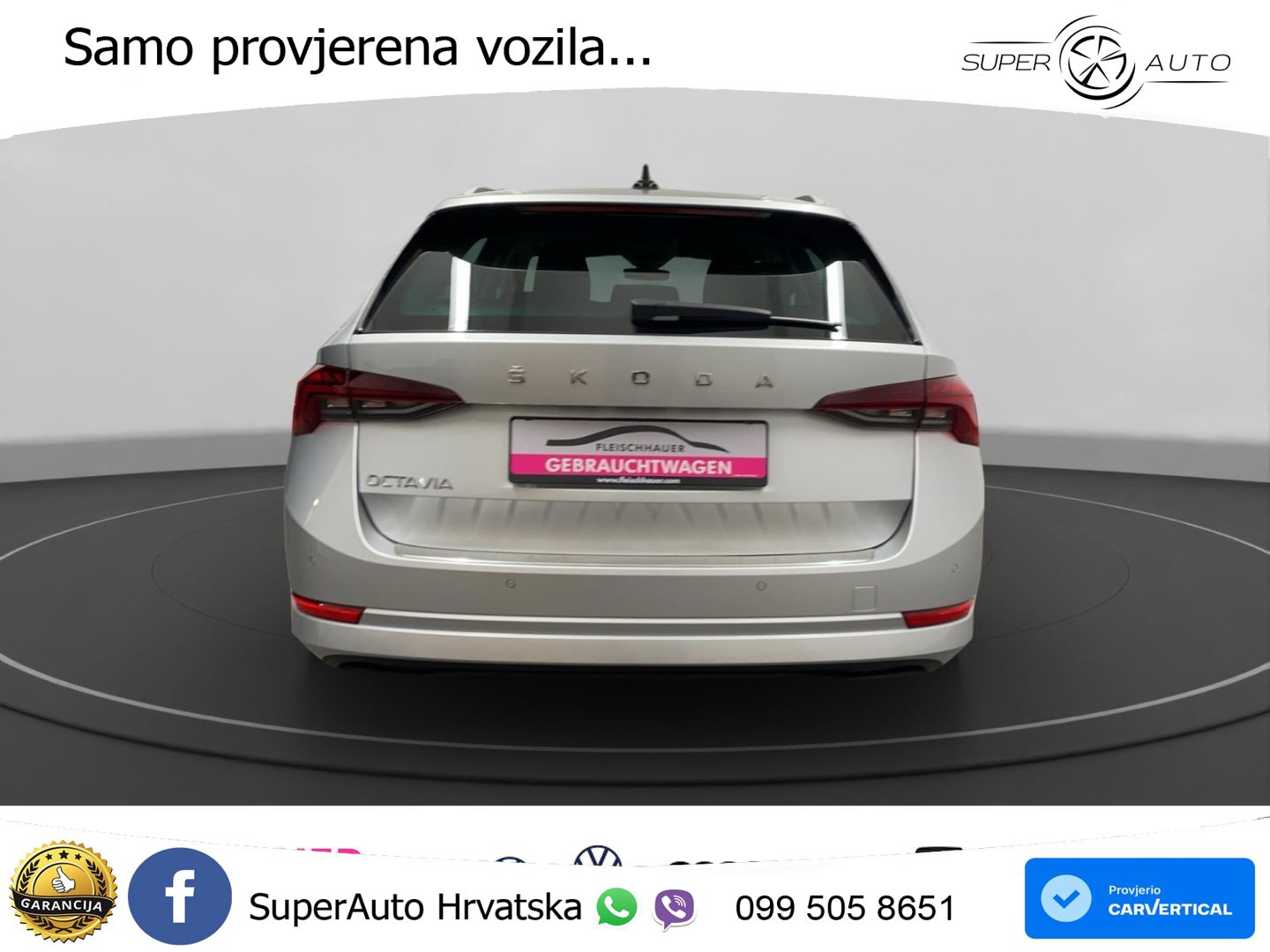 Škoda Octavia Combi 2.0 TDI (150 KS) DSG LED+GR SJED+ACC