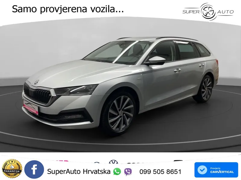 Škoda Octavia Combi 2.0 TDI (150 KS) DSG LED+GR SJED+ACC
