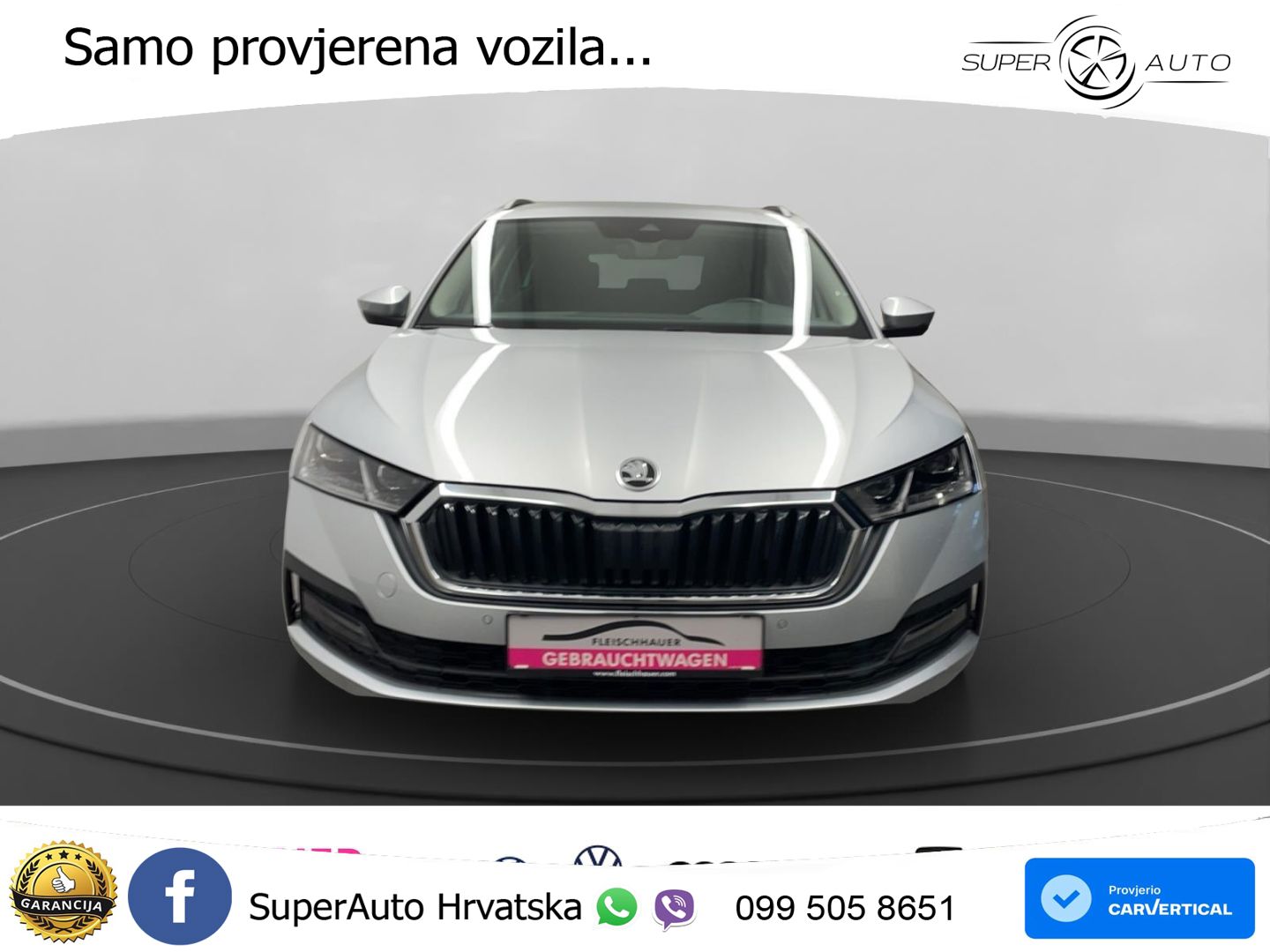 Škoda Octavia Combi 2.0 TDI (150 KS) DSG LED+GR SJED+ACC