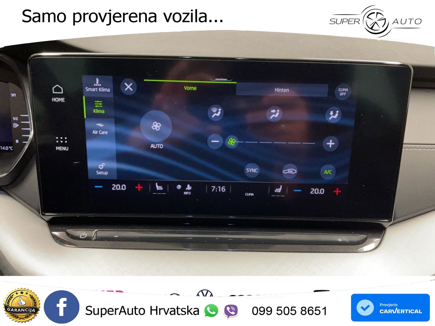 Škoda Octavia Combi 2.0 TDI (150 KS) DSG LED+GR SJED+ACC