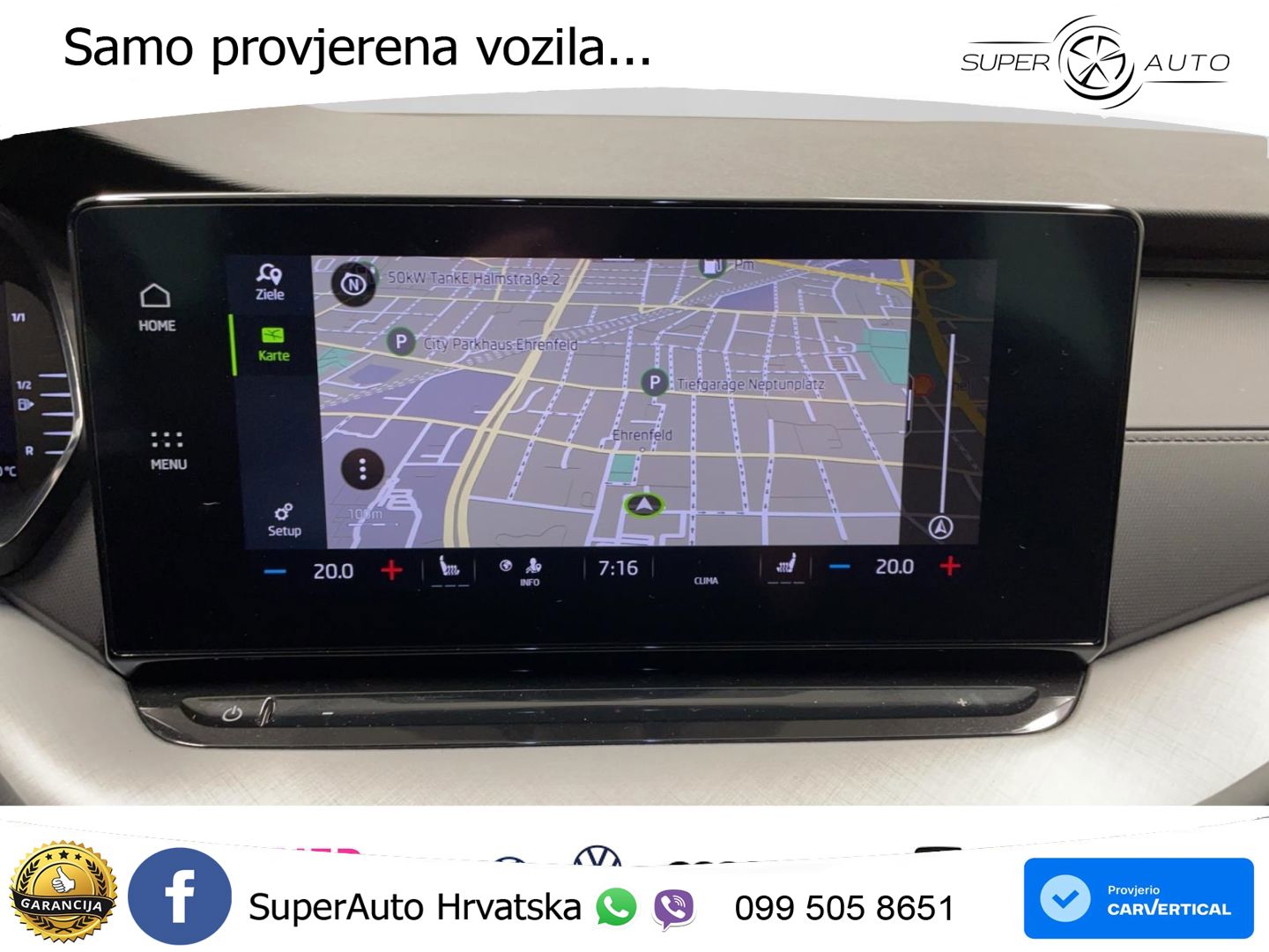 Škoda Octavia Combi 2.0 TDI (150 KS) DSG LED+GR SJED+ACC