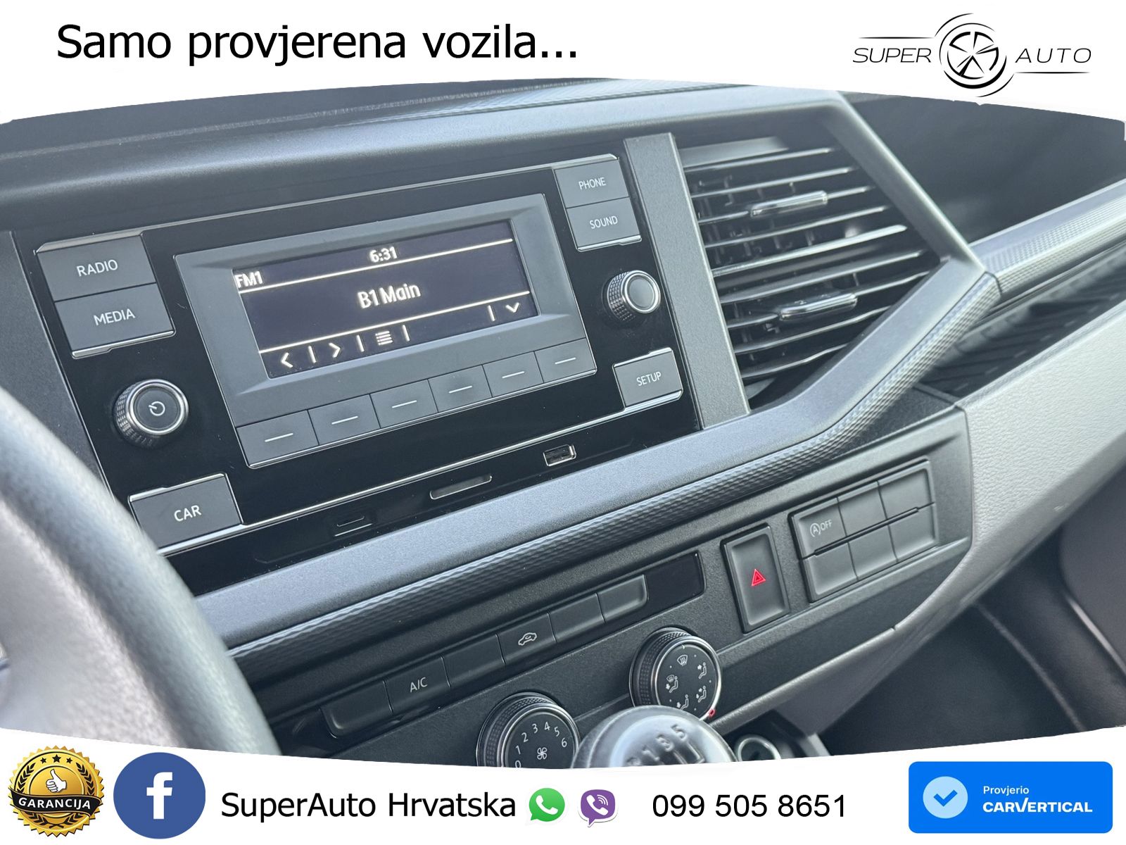 Volkswagen T6 Transporter 6.1 Kasten TDI LR Klima 110 KS