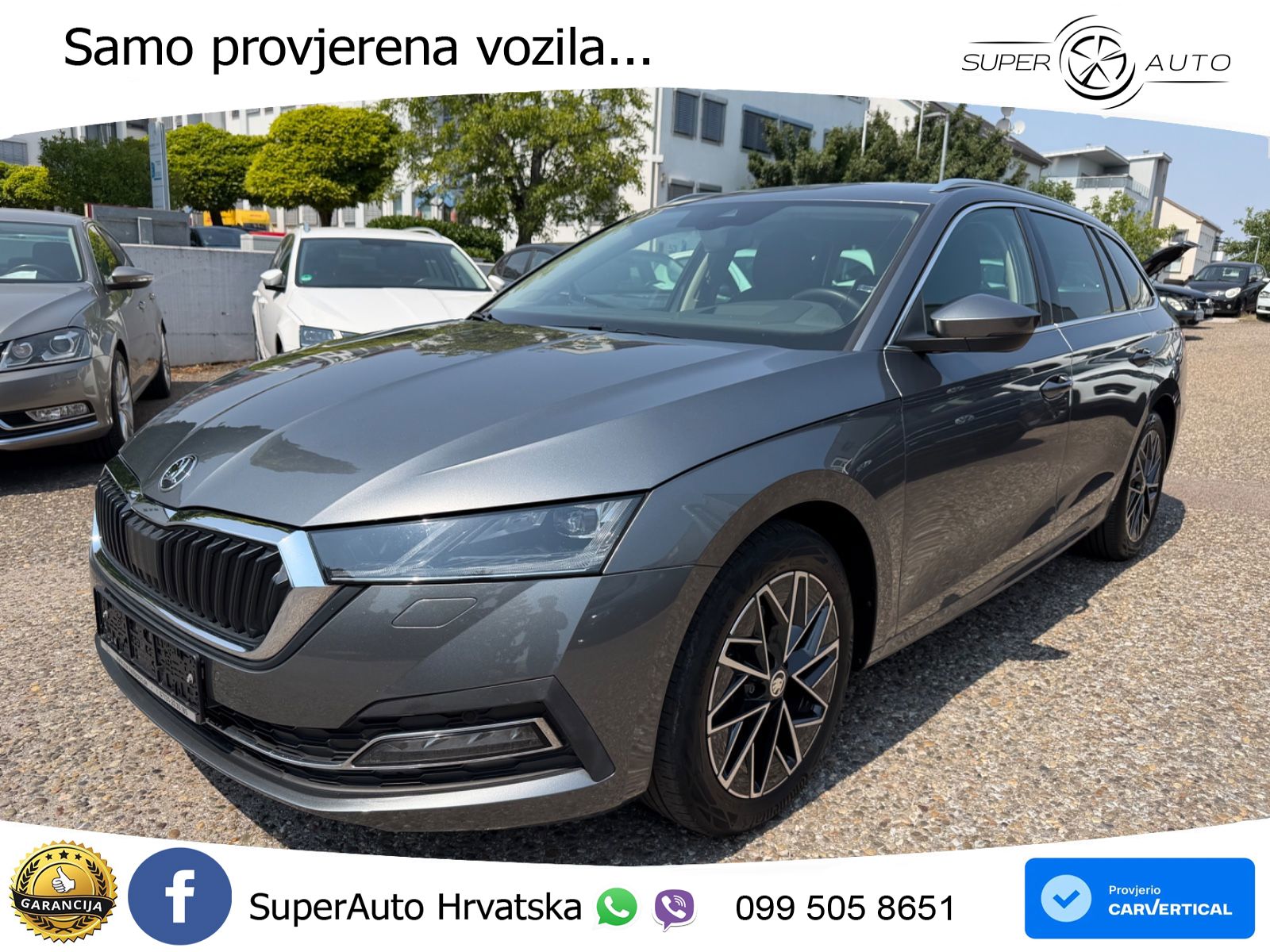 Škoda Octavia Combi 2.0 TDI (150 KS) DSG Selection LED+GR SJED+ACC