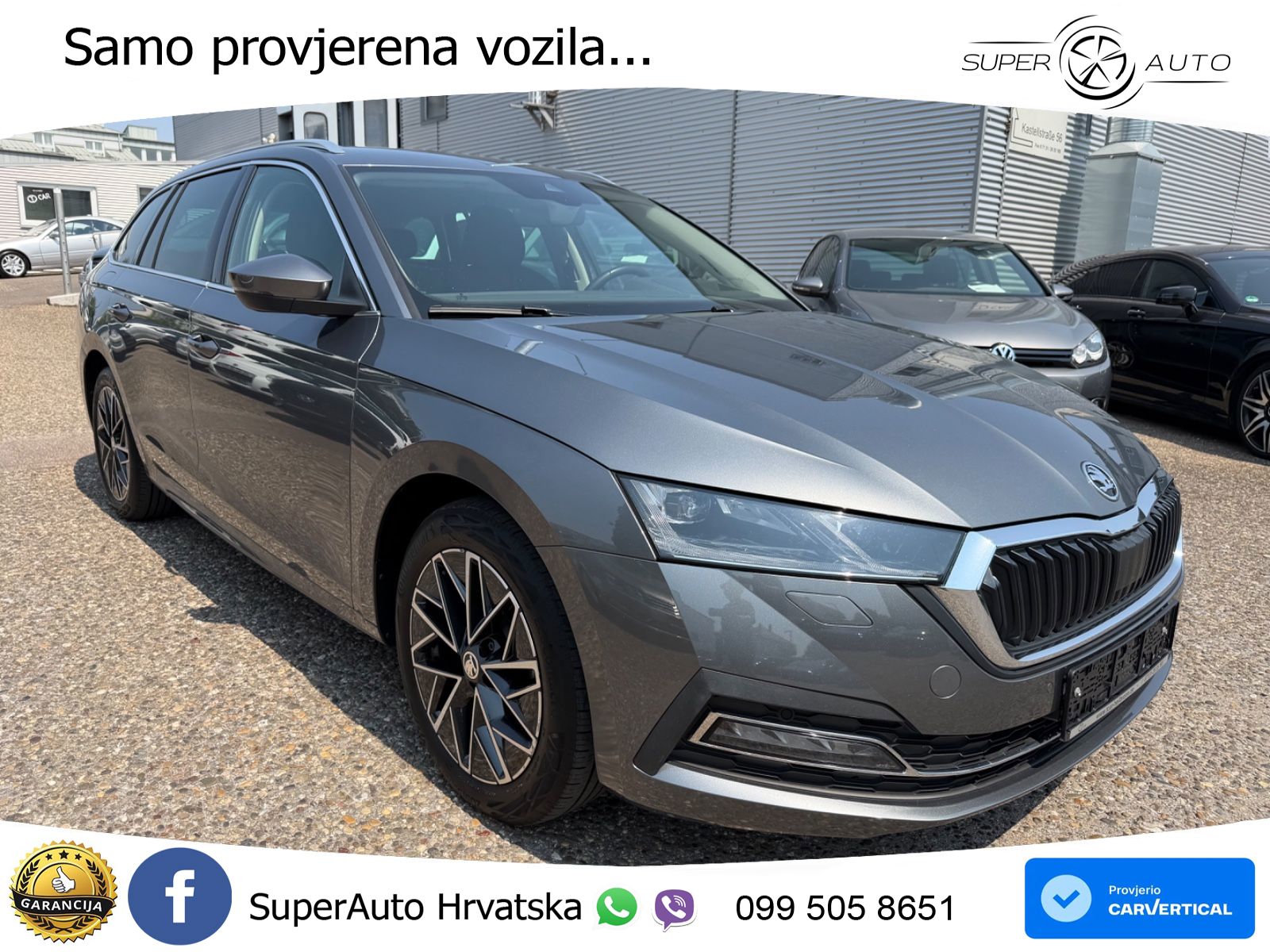 Škoda Octavia Combi 2.0 TDI (150 KS) DSG Selection LED+GR SJED+ACC