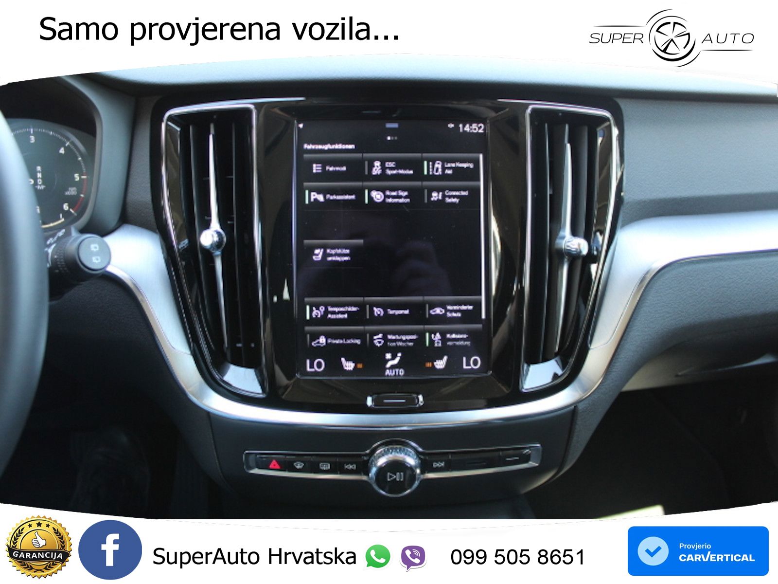 Volvo V60 2.0 B4 Diesel Geartronic LED+GR SJED+ACC