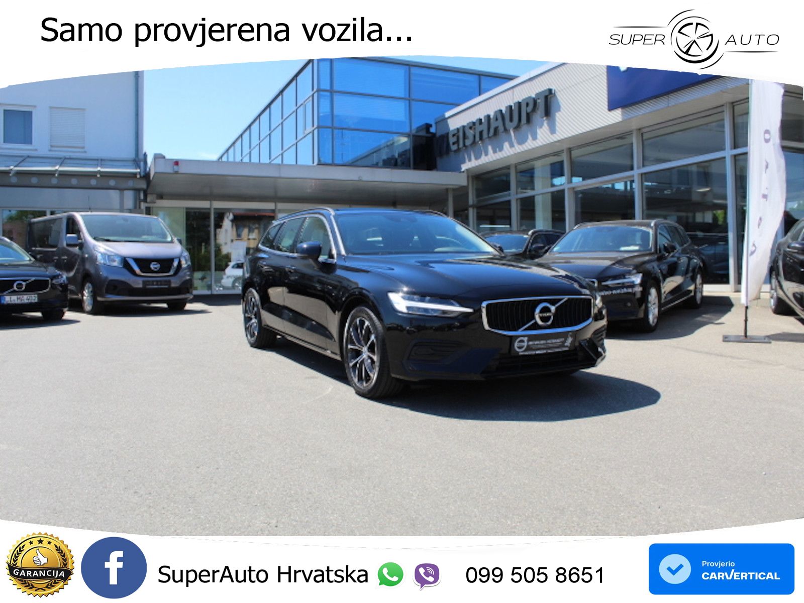 Volvo V60 2.0 B4 Diesel Geartronic LED+GR SJED+ACC