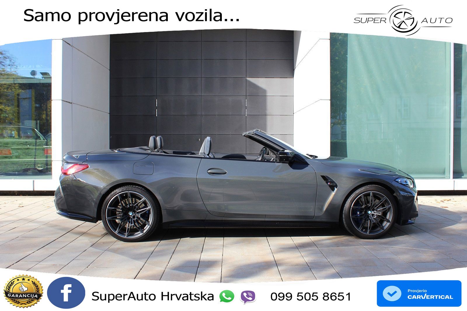 BMW M4 Convertible Competition 3.0 (510 KS) xDrive Steptronic LED+GR SJED+ACC