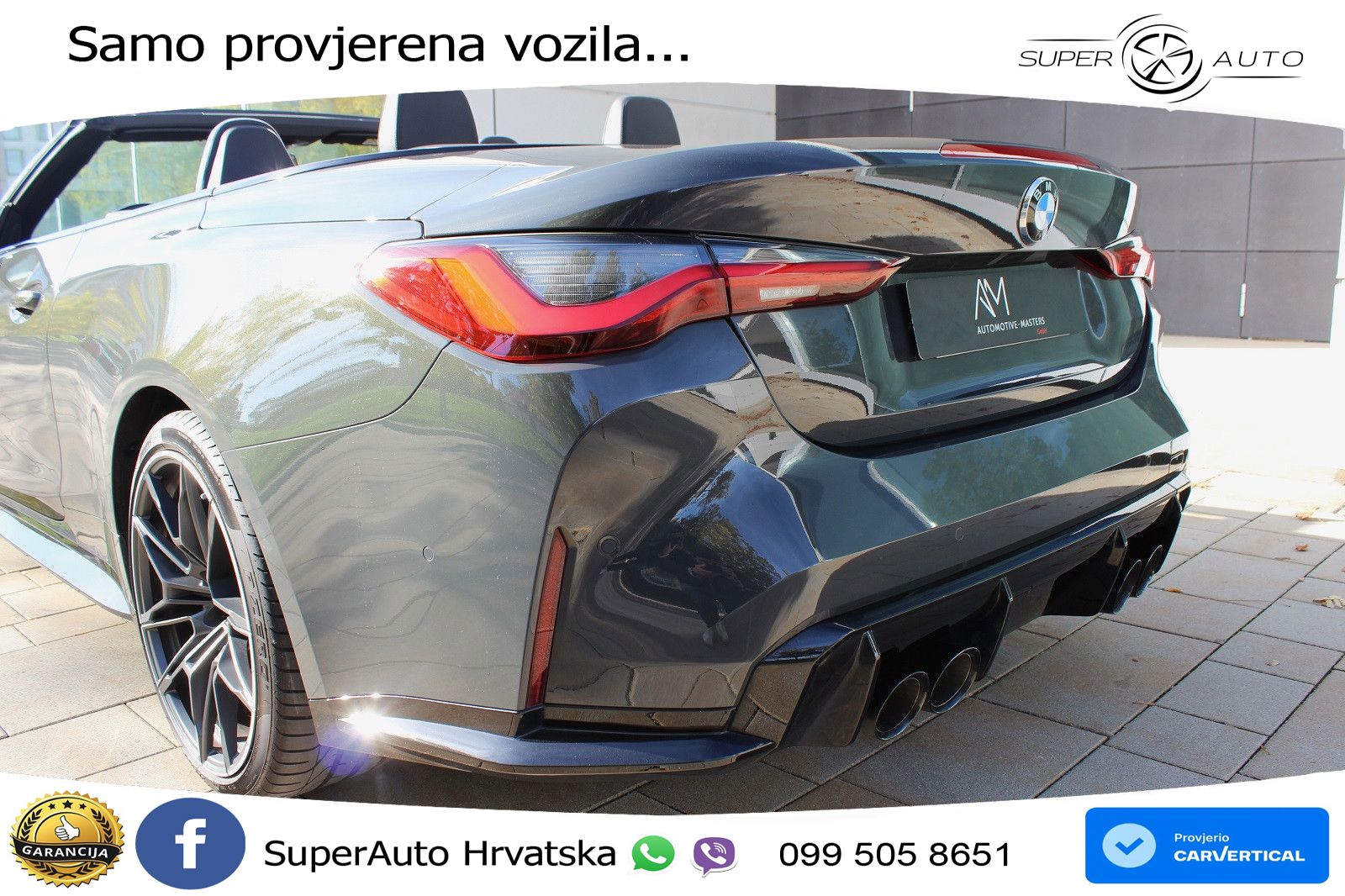 BMW M4 Convertible Competition 3.0 (510 KS) xDrive Steptronic LED+GR SJED+ACC
