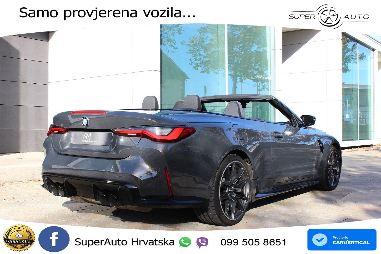 BMW M4 Convertible Competition 3.0 (510 KS) xDrive Steptronic LED+GR SJED+ACC
