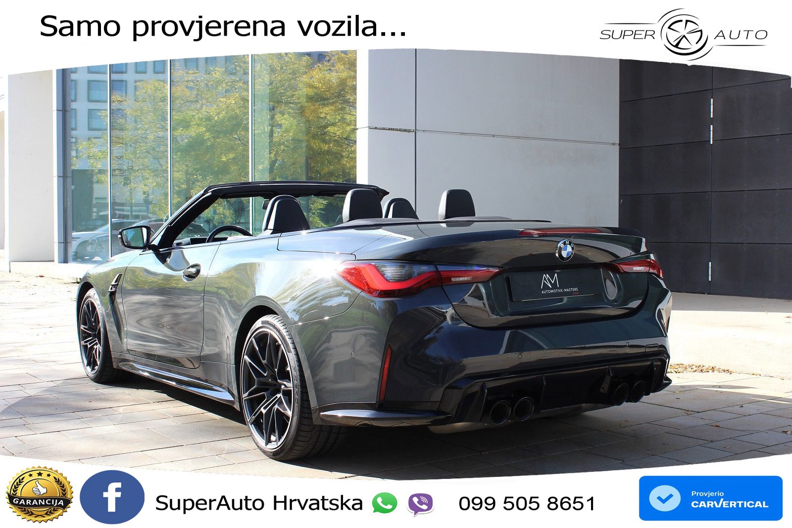 BMW M4 Convertible Competition 3.0 (510 KS) xDrive Steptronic LED+GR SJED+ACC
