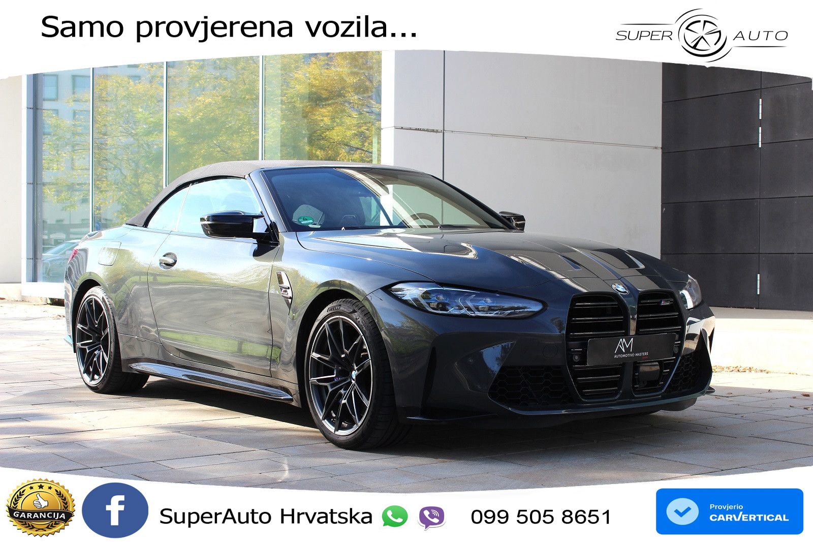 BMW M4 Convertible Competition 3.0 (510 KS) xDrive Steptronic LED+GR SJED+ACC