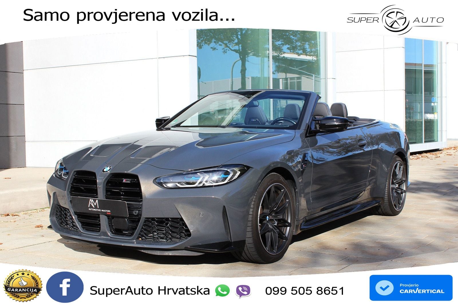 BMW M4 Convertible Competition 3.0 (510 KS) xDrive Steptronic LED+GR SJED+ACC