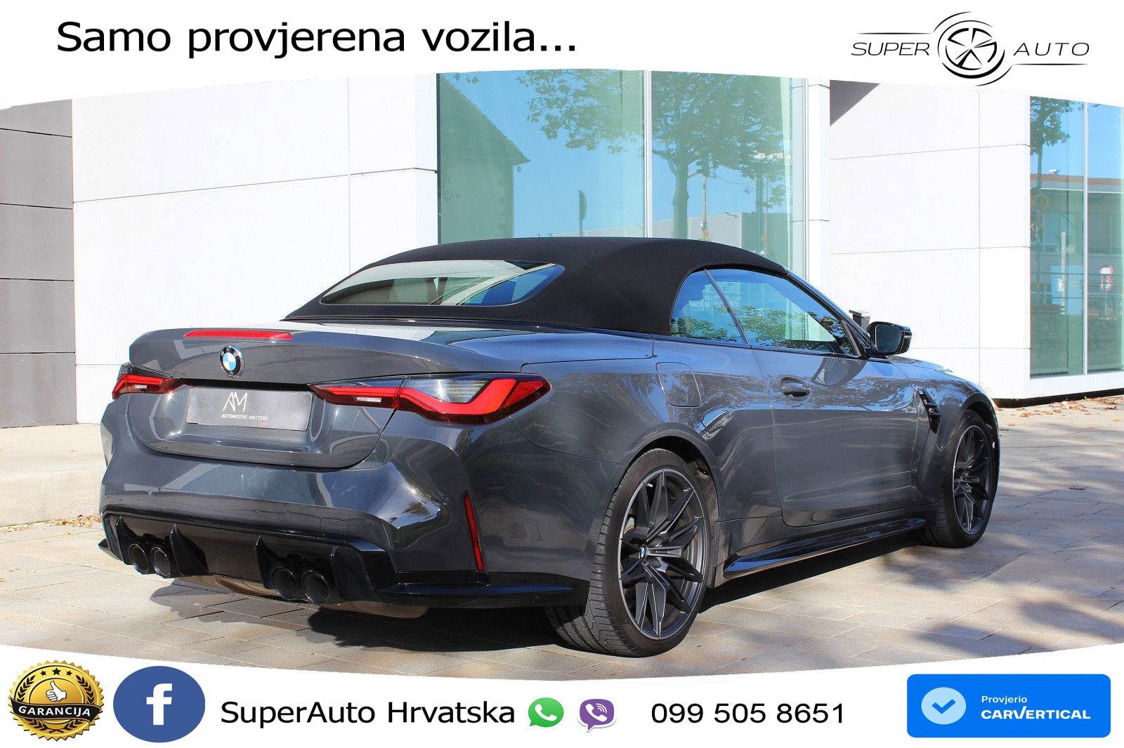 BMW M4 Convertible Competition 3.0 (510 KS) xDrive Steptronic LED+GR SJED+ACC
