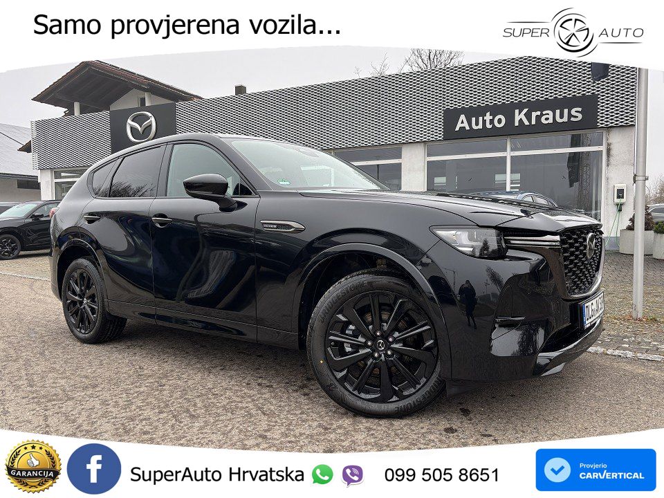 Mazda CX-60 3.3 e-Skyactiv D (254 KS) AWD Automatic MATRIX+GR SJED+KAM