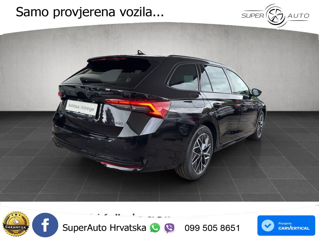 Škoda Octavia Combi 1.5 TSI (150 KS) DSG SportLine LED+GR SJED+ACC