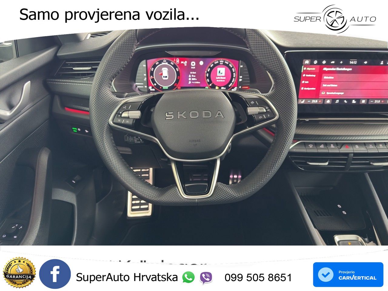 Škoda Octavia Combi 1.5 TSI (150 KS) DSG SportLine LED+GR SJED+ACC