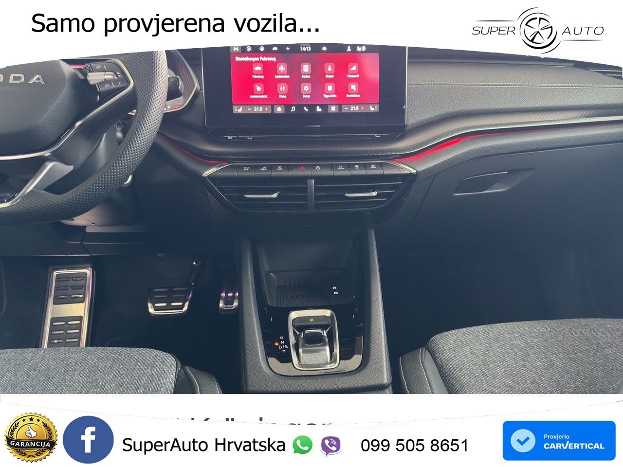 Škoda Octavia Combi 1.5 TSI (150 KS) DSG SportLine LED+GR SJED+ACC