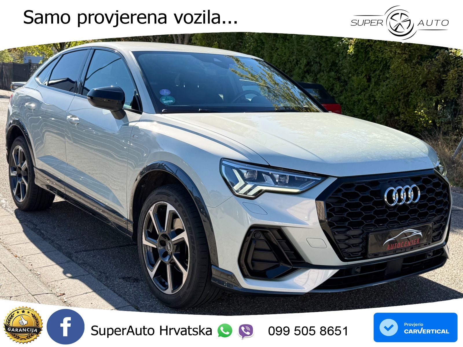 Audi Q3 II Sportback 35 TFSI (150 KS) S tronic S line LED+GR SJED+ACC