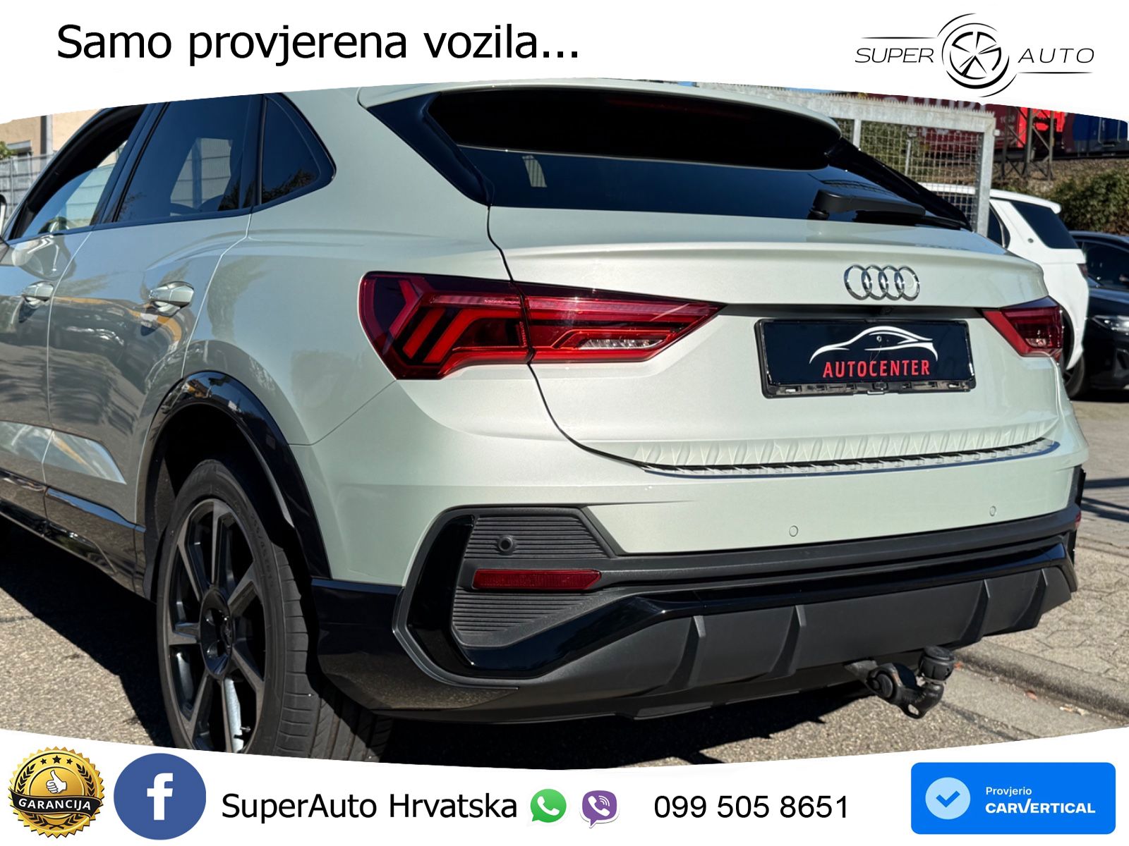 Audi Q3 II Sportback 35 TFSI (150 KS) S tronic S line LED+GR SJED+ACC