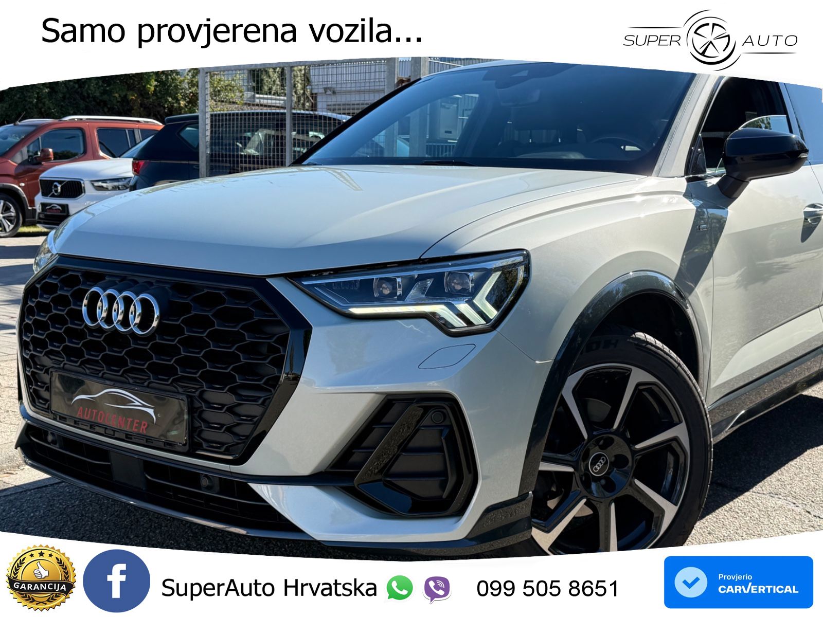 Audi Q3 II Sportback 35 TFSI (150 KS) S tronic S line LED+GR SJED+ACC