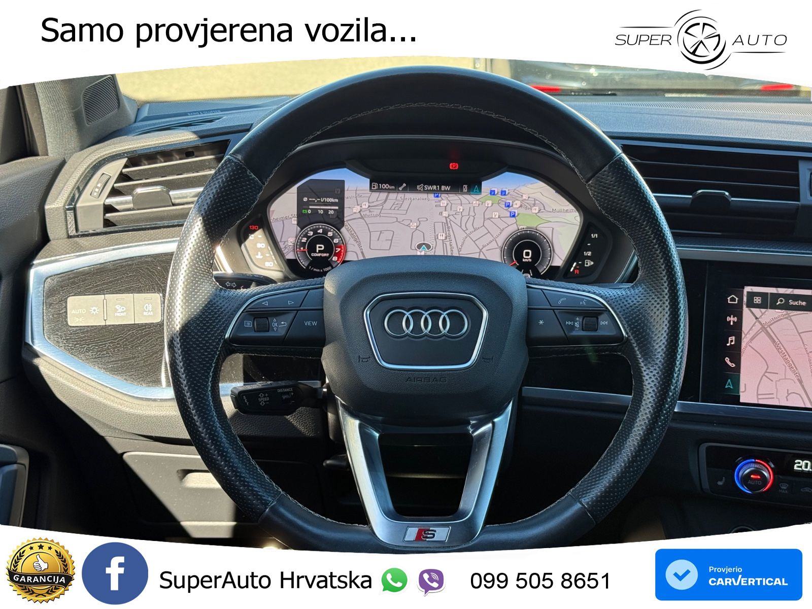 Audi Q3 II Sportback 35 TFSI (150 KS) S tronic S line LED+GR SJED+ACC