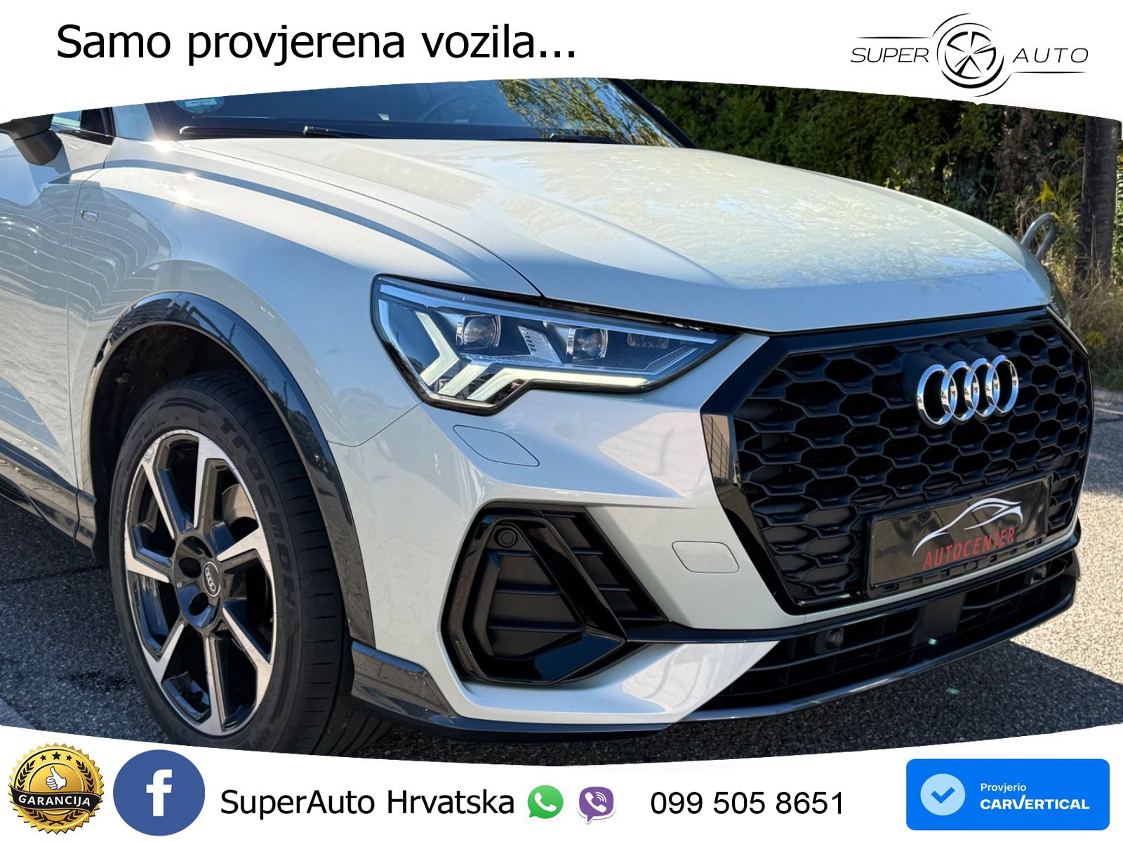 Audi Q3 II Sportback 35 TFSI (150 KS) S tronic S line LED+GR SJED+ACC