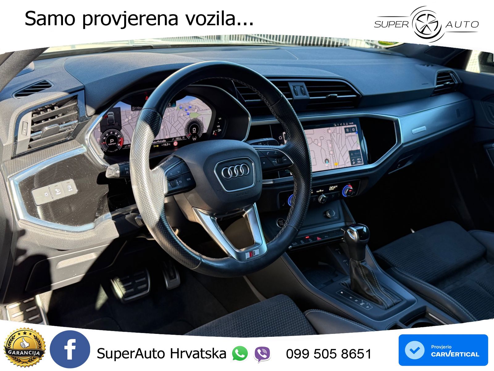 Audi Q3 II Sportback 35 TFSI (150 KS) S tronic S line LED+GR SJED+ACC