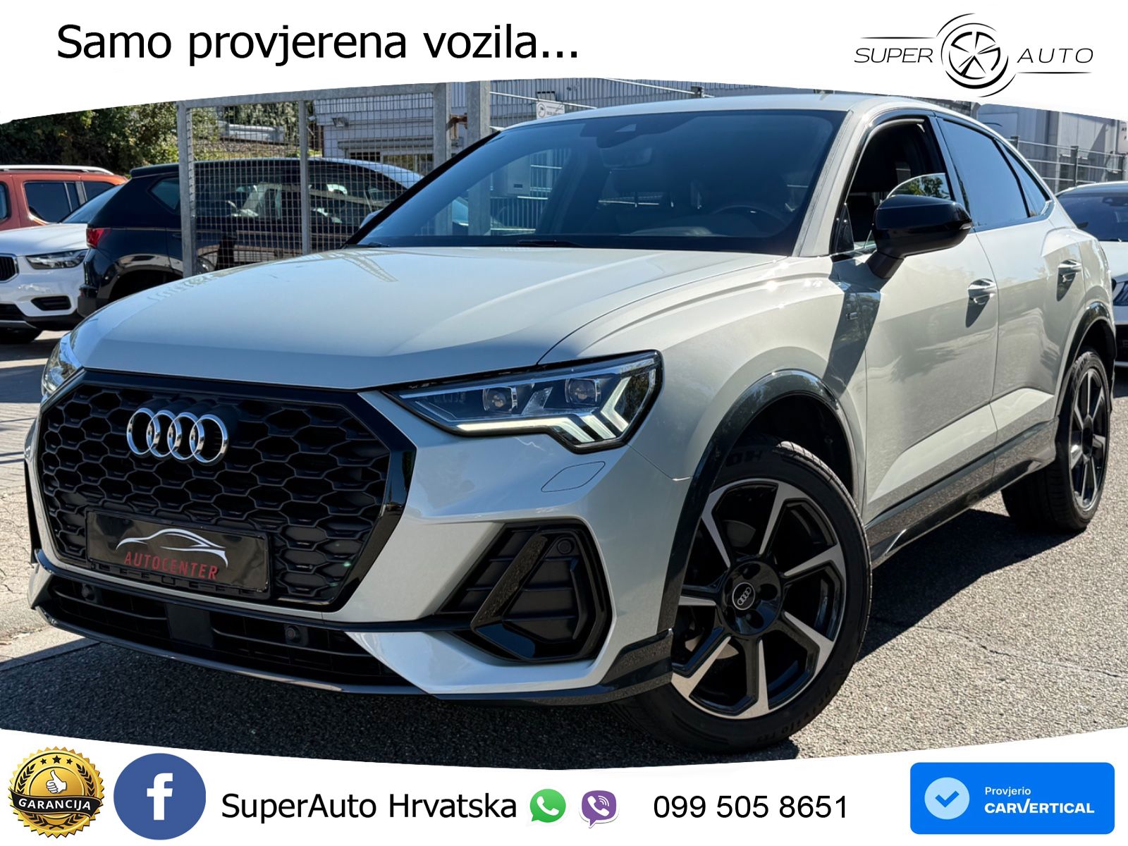 Audi Q3 II Sportback 35 TFSI (150 KS) S tronic S line LED+GR SJED+ACC