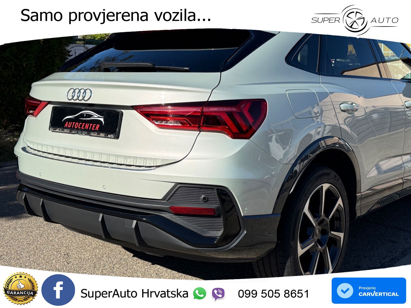 Audi Q3 II Sportback 35 TFSI (150 KS) S tronic S line LED+GR SJED+ACC