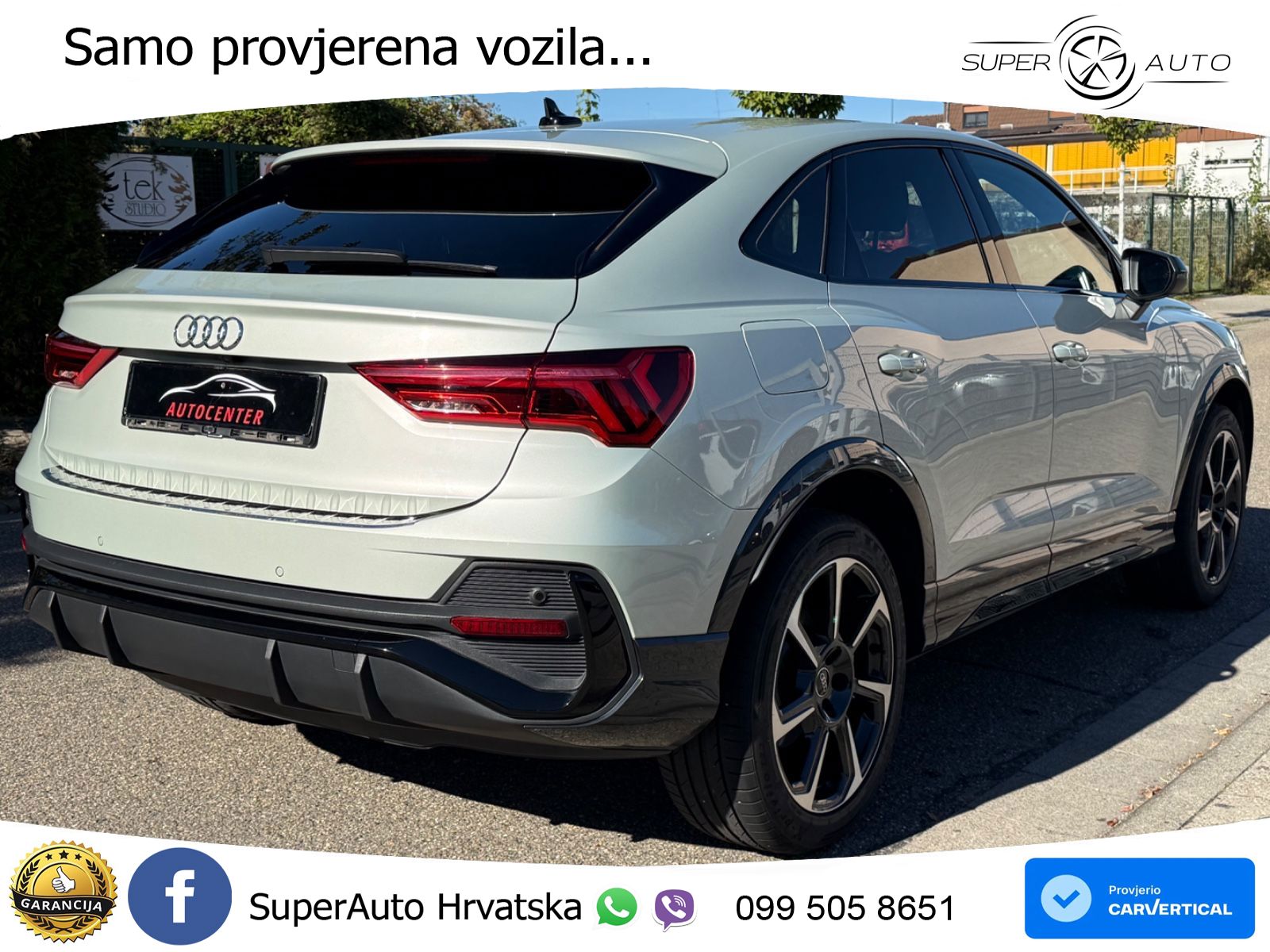Audi Q3 II Sportback 35 TFSI (150 KS) S tronic S line LED+GR SJED+ACC