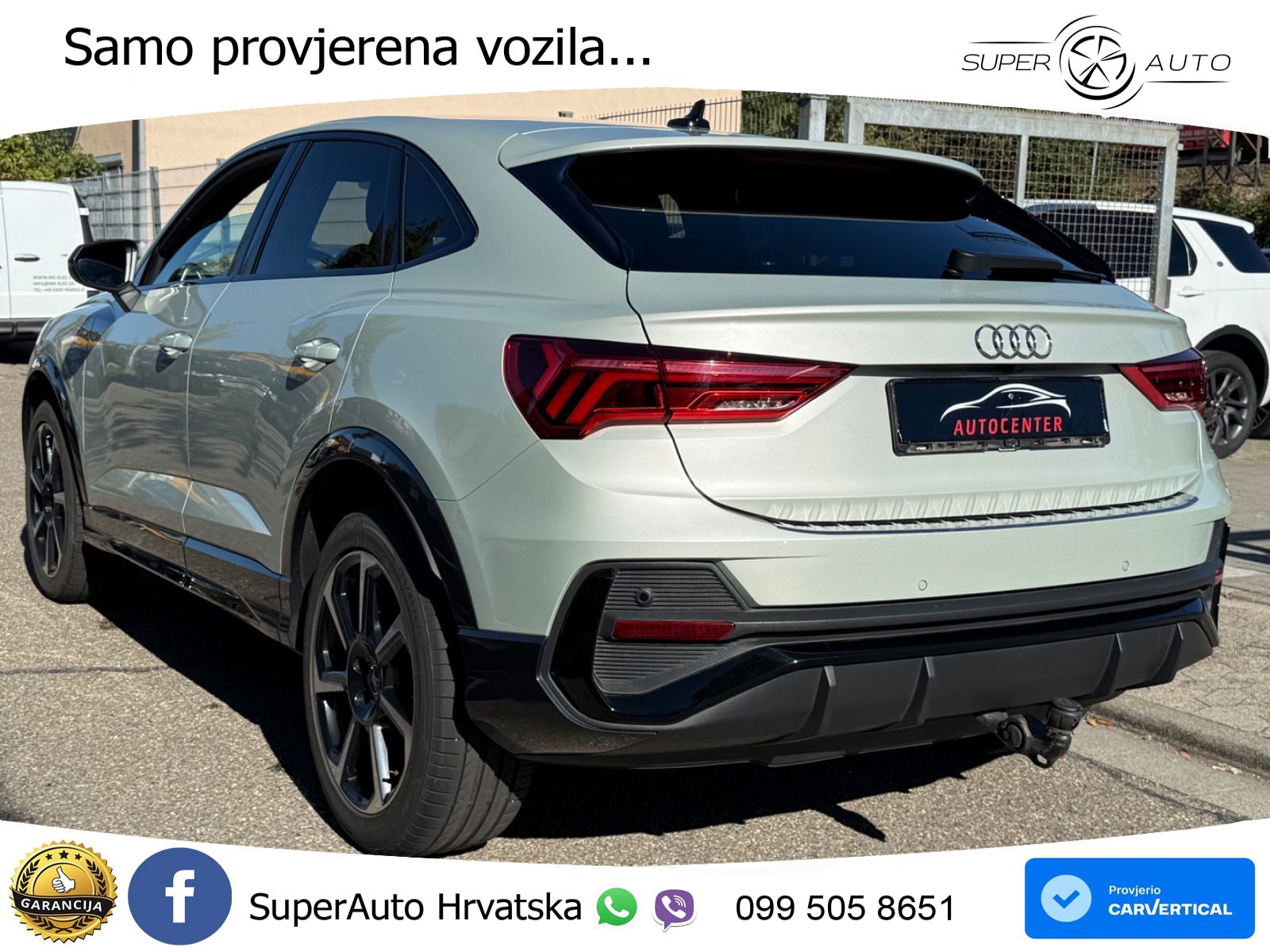 Audi Q3 II Sportback 35 TFSI (150 KS) S tronic S line LED+GR SJED+ACC