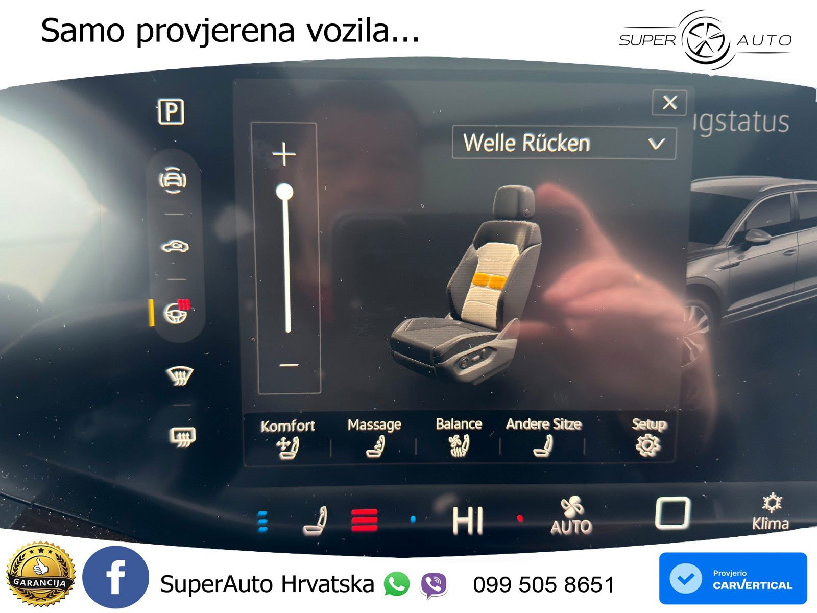 Volkswagen Touareg 3.0 V6 TDI (286 KS) 4MOTION Tiptronic ZRAČNI+ACC+GR SJED+KAM+PANO