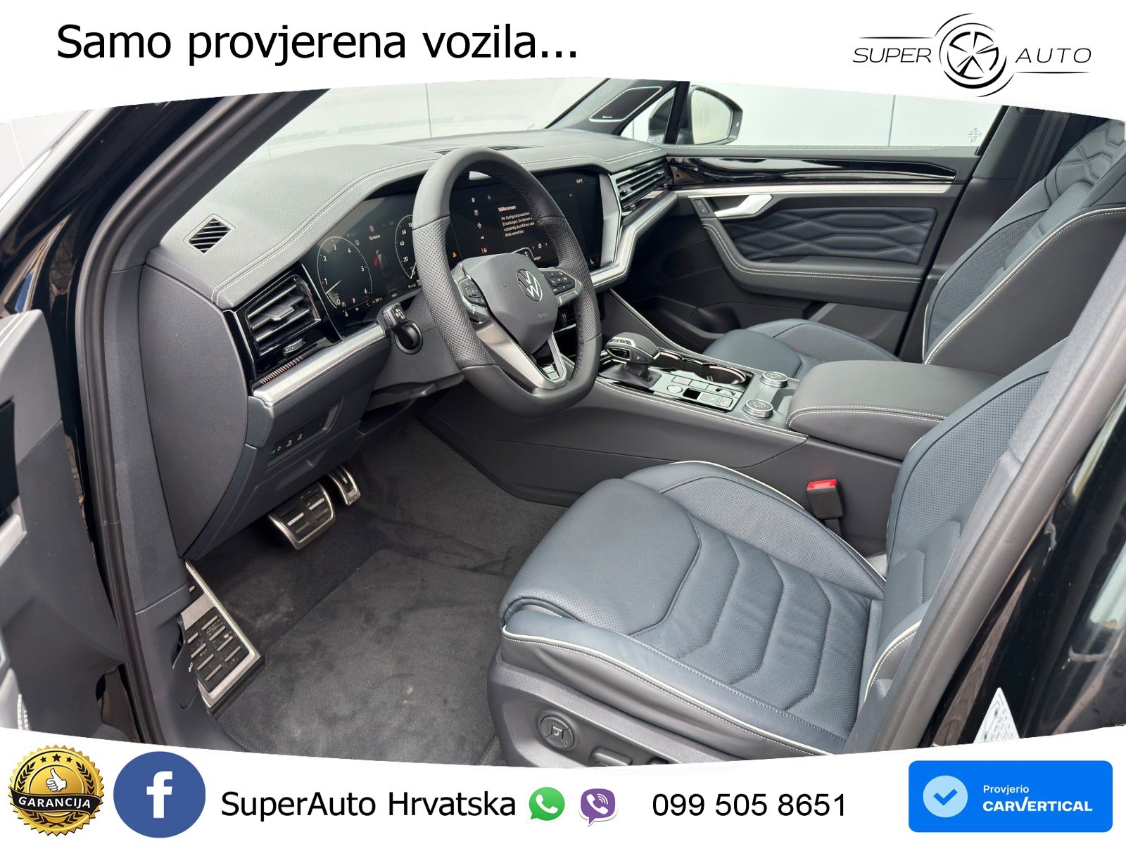 Volkswagen Touareg 3.0 V6 TDI (286 KS) 4MOTION Tiptronic ZRAČNI+ACC+GR SJED+KAM+PANO