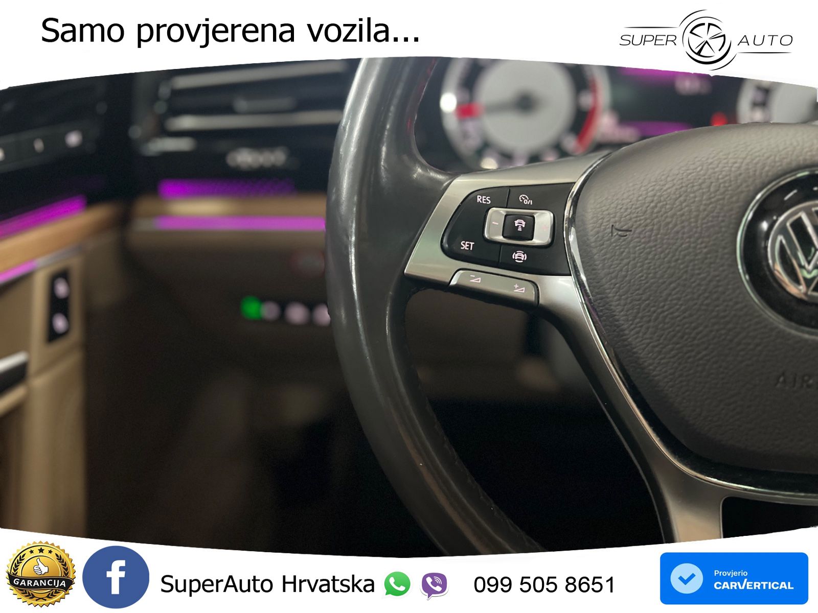 Volkswagen Touareg 3.0 V6 TDI (286 KS) 4MOTION Tiptronic ZRAČNI+ACC+GR SJED+KAM+PANO