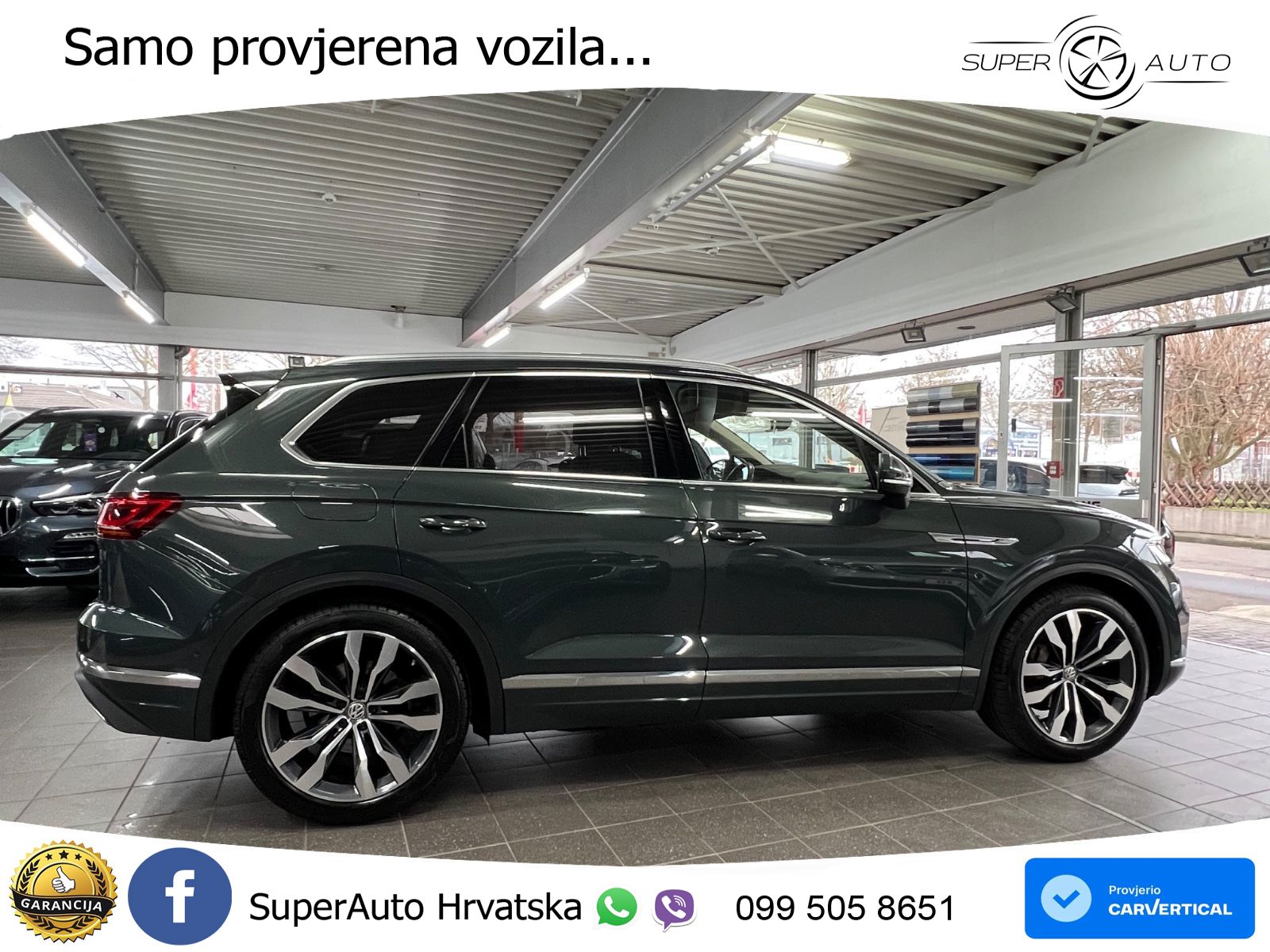 Volkswagen Touareg 3.0 V6 TDI (286 KS) 4MOTION Tiptronic ZRAČNI+ACC+GR SJED+KAM+PANO