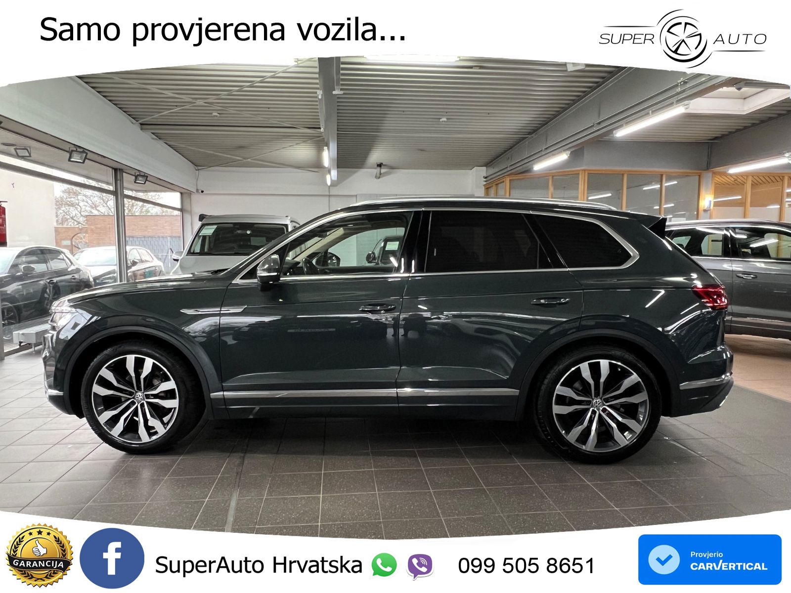 Volkswagen Touareg 3.0 V6 TDI (286 KS) 4MOTION Tiptronic ZRAČNI+ACC+GR SJED+KAM+PANO