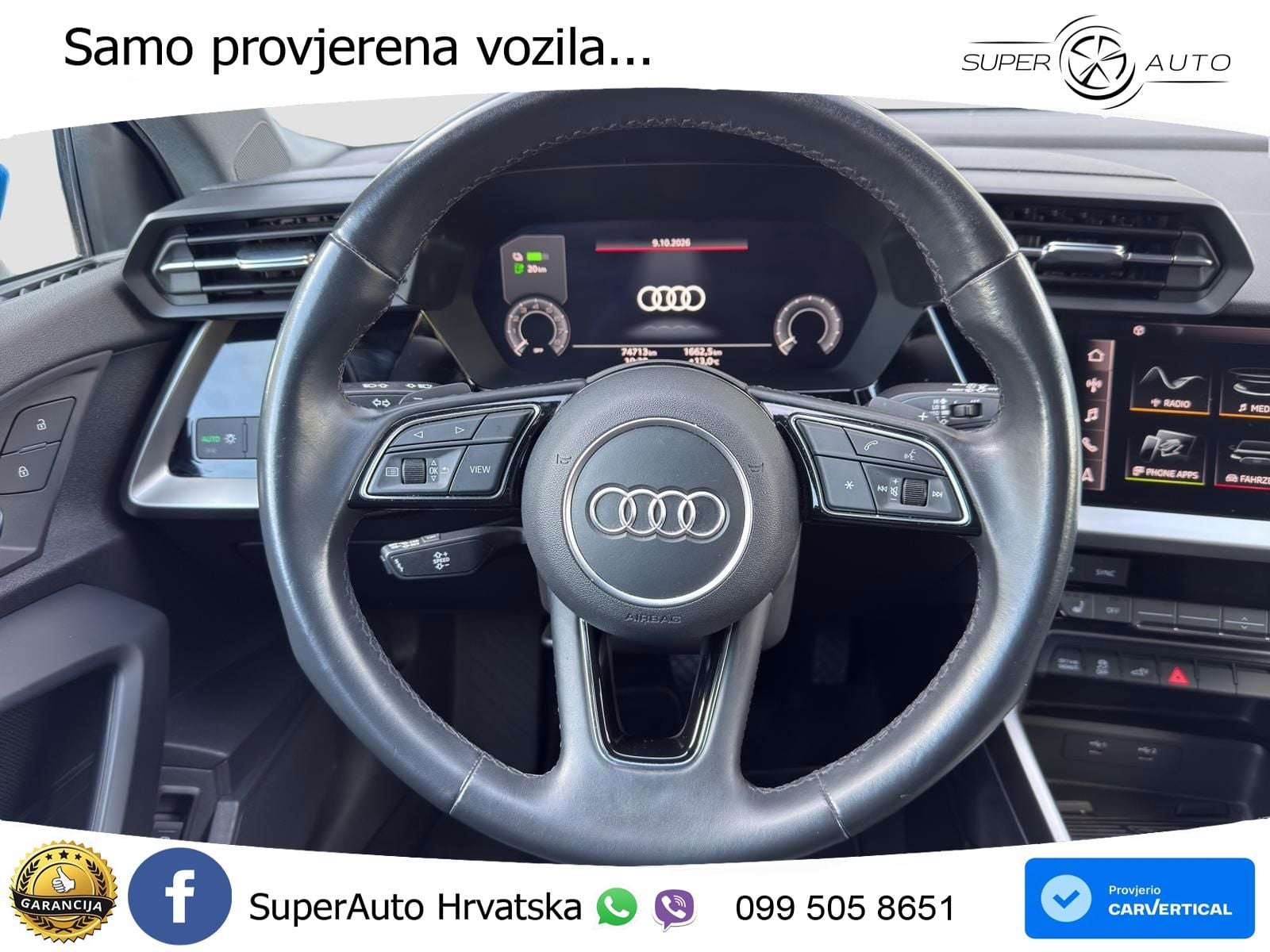 Audi A3 40 TFSIe (204 KS) S tronic S line