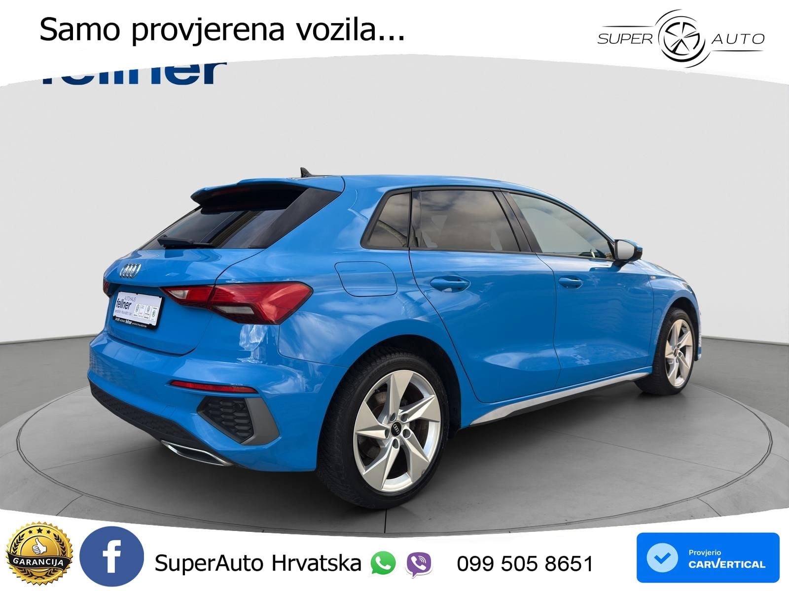 Audi A3 40 TFSIe (204 KS) S tronic S line