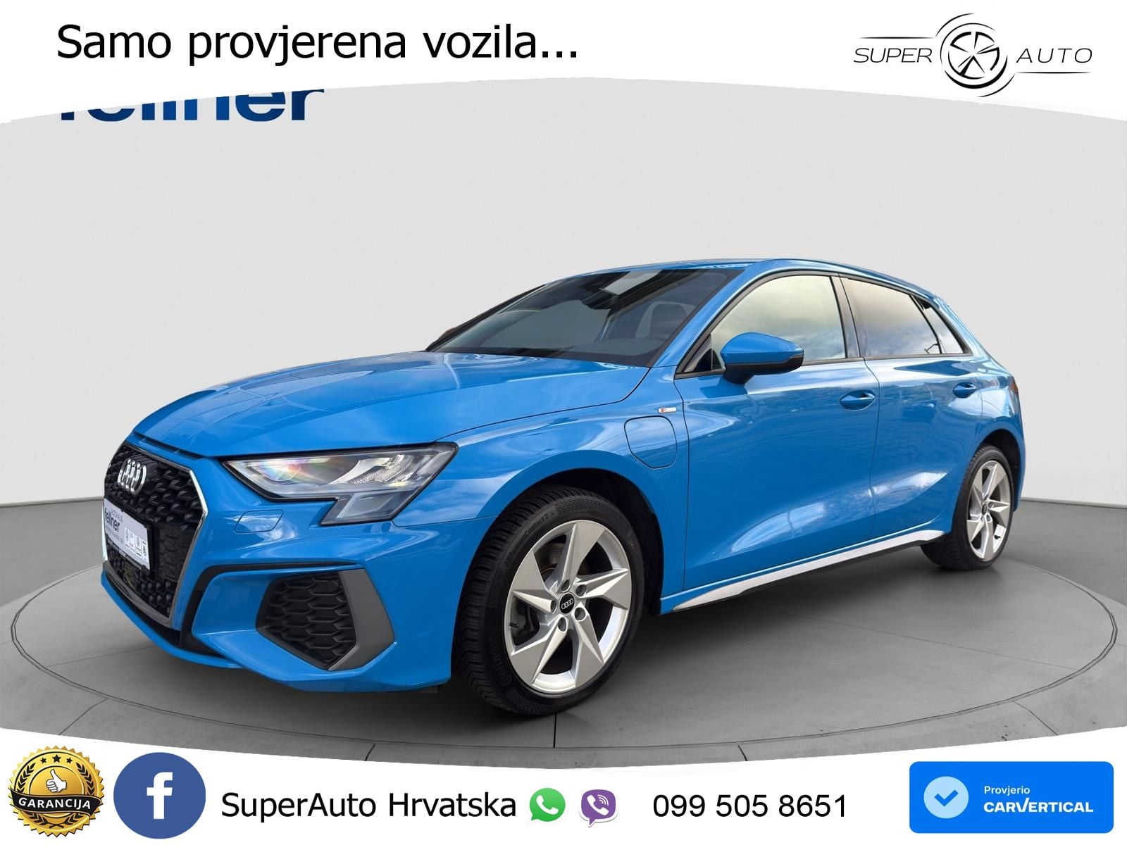 Audi A3 40 TFSIe (204 KS) S tronic S line