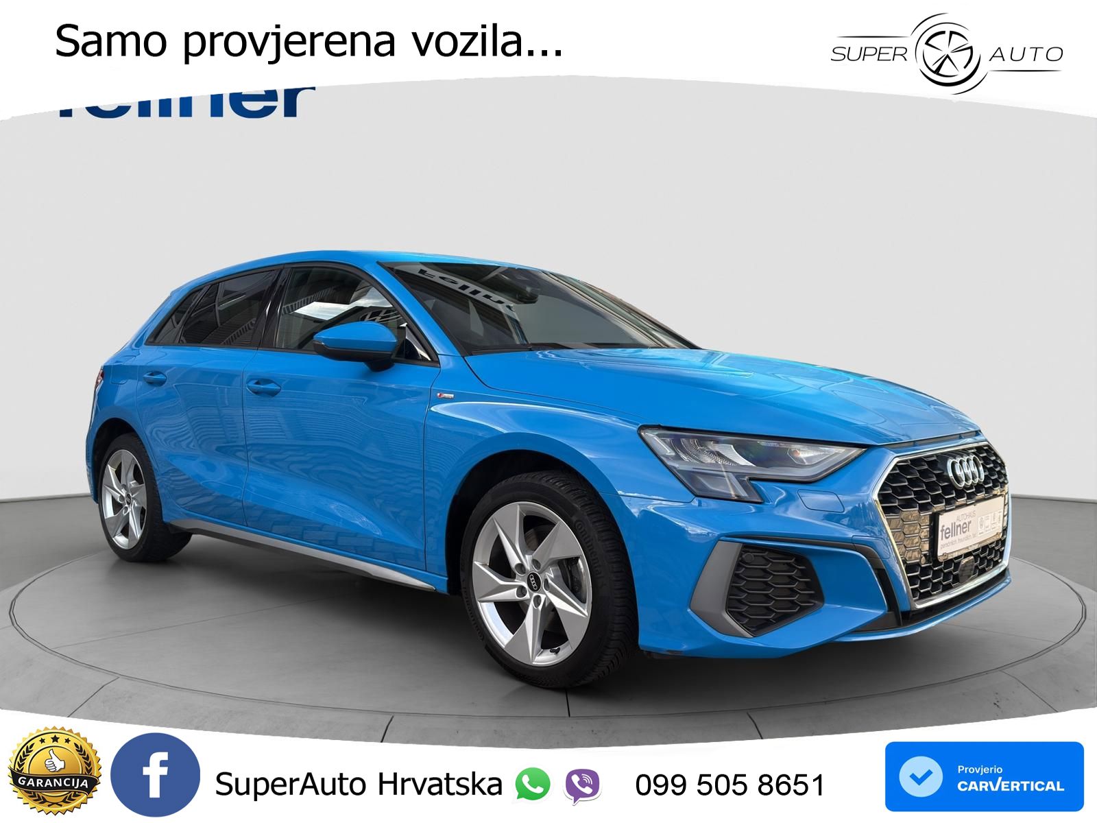Audi A3 40 TFSIe (204 KS) S tronic S line