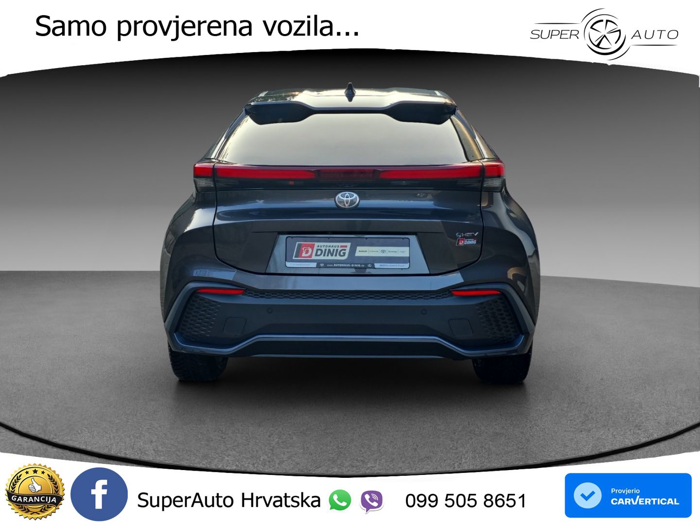 Toyota C-HR 2.0 (198 KS) Hybrid e-CVT Team Deutschland LED+GR SJED+ACC
