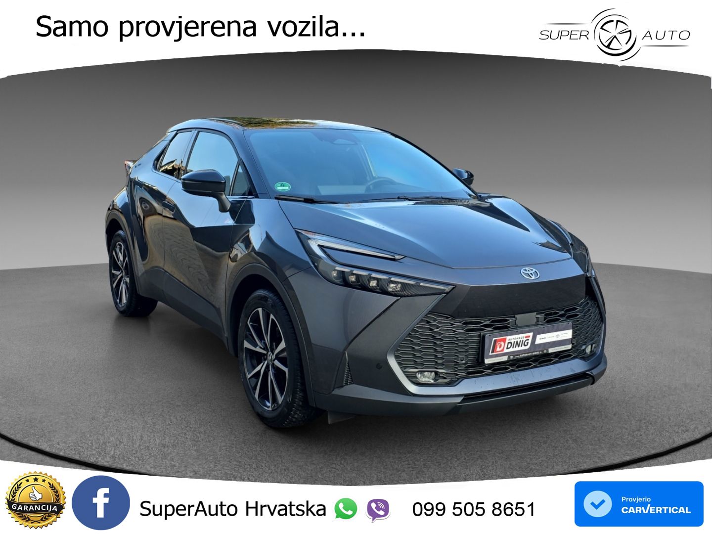 Toyota C-HR 2.0 (198 KS) Hybrid e-CVT Team Deutschland LED+GR SJED+ACC