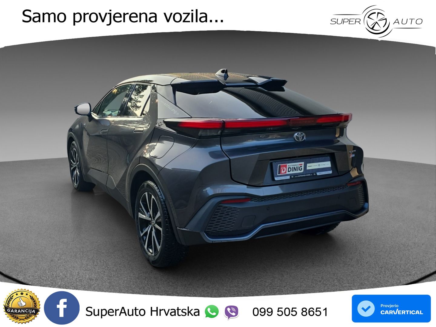 Toyota C-HR 2.0 (198 KS) Hybrid e-CVT Team Deutschland LED+GR SJED+ACC
