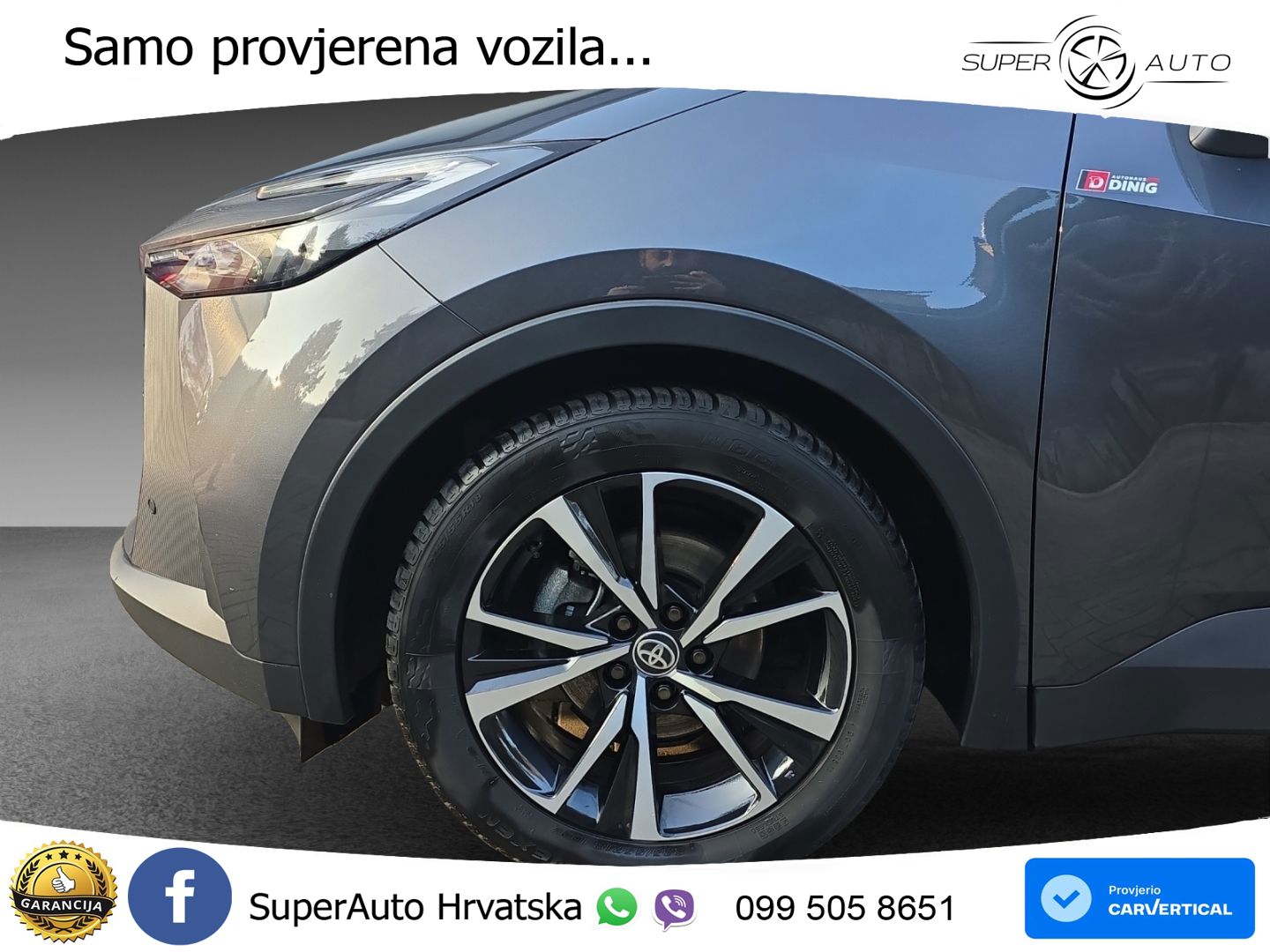 Toyota C-HR 2.0 (198 KS) Hybrid e-CVT Team Deutschland LED+GR SJED+ACC